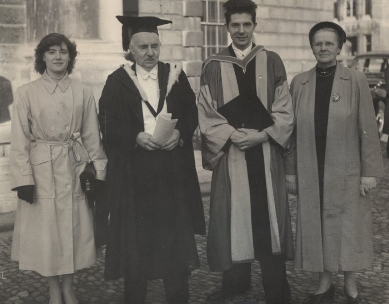 PhD in TCD 1955